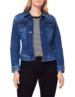 G-STAR RAW Damen 3301 Slim Jacket, Blau (faded stone D17437-C052-A951), XS von G-STAR RAW