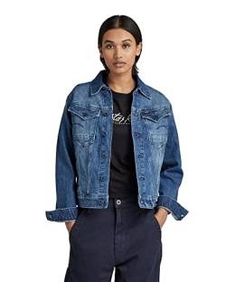 G-STAR RAW Damen Arc 3D Jacke, Blau (faded santorini D20051-C911-C767), L von G-STAR RAW