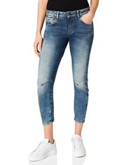 G-STAR RAW Damen Arc 3D Mid Rise Skinny Fit Jeans, Blau (Medium Aged 8968-071), 30W / 30L von G-STAR RAW