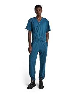 G-STAR RAW Damen Bohdana Jumpsuit, Blau (nitro D21324-B771-1861), L von G-STAR RAW