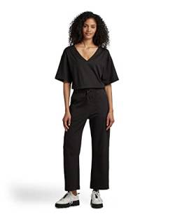 G-STAR RAW Damen Bohdana Jumpsuit, Schwarz (dk black D23326-B771-6484), XS von G-STAR RAW