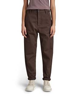 G-STAR RAW Damen Boyfriend Tapered Chino, Braun (coffee bean D20070-C900-D311), 30 von G-STAR RAW