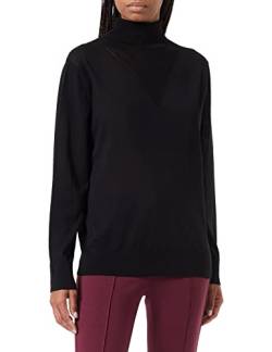 G-STAR RAW Damen Core Roll Neck Knitted Pullover, Schwarz (dk black D21961-D166-6484), XS von G-STAR RAW