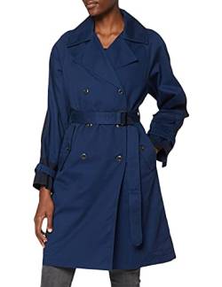 G-STAR RAW Damen Duty Classic Trench, Blau (imperial blue D14770-B300-1305), S von G-STAR RAW