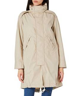 G-STAR RAW Damen Fishtail Parka, Beige (khaki D19609-A790-367), S von G-STAR RAW