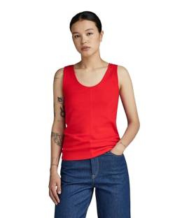 G-STAR RAW Damen Front Seam Tank Top , Rot (dk scarlet D24521-D275-2675), S von G-STAR RAW