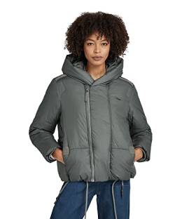 G-STAR RAW Damen G - Whistler Short Padded Jacke, Grau (graphite D20118-B958-996), L von G-STAR RAW