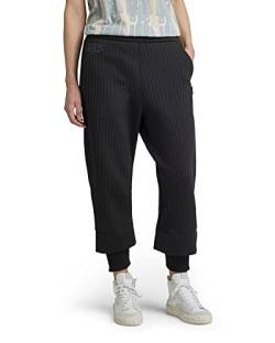 G-STAR RAW Damen Jacquard Mix Jogginghose, Schwarz (dk black D21277-C997-6484), L von G-STAR RAW