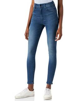 G-STAR RAW Damen Kafey Ultra High Skinny Jeans, Blau (faded neptune blue D15578-6550-C571), 30W / 30L von G-STAR RAW