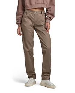 G-STAR RAW Damen Kate Boyfriend Chino, Braun (deep walnut D22539-C072-B743), 24W / 30L von G-STAR RAW