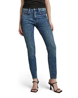 G-STAR RAW Damen Lhana Skinny Jeans, Blau (faded cascade D19079-C051-C606), 25W / 28L von G-STAR RAW