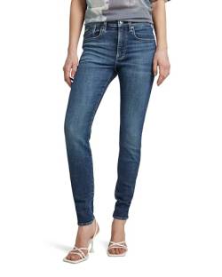 G-STAR RAW Damen Lhana Skinny Jeans, Blau (worn in himalayan blue D19079-C051-G122), 26W / 32L von G-STAR RAW