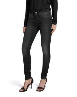 G-STAR RAW Damen Lynn Mid Skinny Jeans, Grau (dusty grey D06746-B472-A799), 27W / 30L von G-STAR RAW