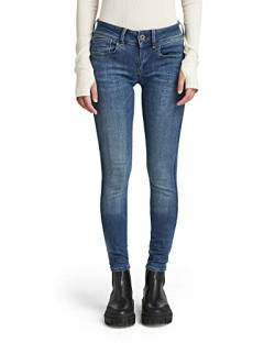 G-STAR RAW Damen Lynn Mid Super Skinny Jeans, Blau (faded blue D15266-9136-A889), 27W / 34L von G-STAR RAW