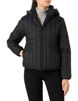 G-STAR RAW Damen Meefic Vertical Quilted Jacke, Schwarz (dk black D22241-B958-6484), L von G-STAR RAW