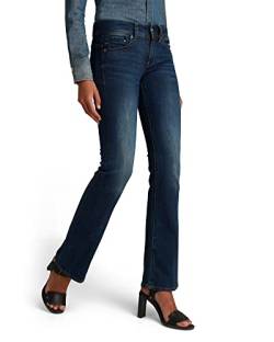 G-STAR RAW Damen Midge Bootcut Jeans, Blau (dk aged D01896-6553-89), 25W / 34L von G-STAR RAW