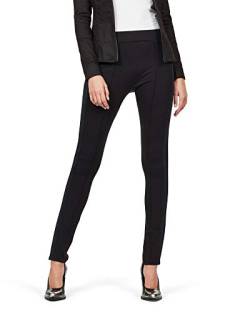 G-STAR RAW Damen Nostelle High Leggings, Mehrfarben (dk black/sartho blue D15570-9298-7208), M von G-STAR RAW