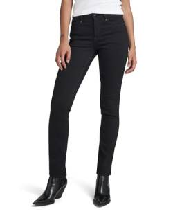 G-STAR RAW Damen Noxer Straight Jeans, Schwarz (pitch black D17192-B964-A810), 25W / 30L von G-STAR RAW