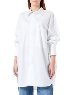 G-STAR RAW Damen Oversized Boyfriend Hemd, Weiß (white D22492-4481-110), M von G-STAR RAW