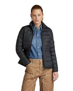 G-STAR RAW Damen Packable Light Weight Padded Jacke, Schwarz (dk black D24260-B958-6484), XL von G-STAR RAW