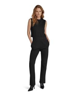 G-STAR RAW Damen Pintucked Jumpsuit , Schwarz (dk black D24525-D275-6484), S von G-STAR RAW