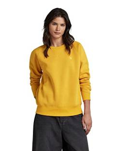 G-STAR RAW Damen Premium Core 2.0 Sweatshirt, Gelb (dull yellow D21253-C235-1213), XL von G-STAR RAW