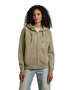 G-STAR RAW Damen Premium Core 2.1 Hooded Zip Thru Sweatshirt, Grün (shamrock D22727-C235-2199), M von G-STAR RAW