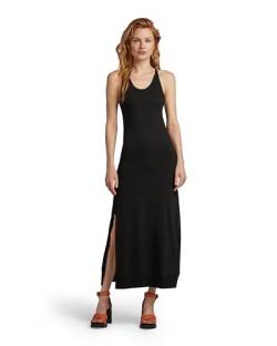 G-STAR RAW Damen Racer Slip Kleid, Schwarz (dk black D23296-B771-6484), L von G-STAR RAW