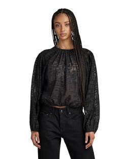 G-STAR RAW Damen Shirt Sniper Top 2.0 , Schwarz (dk black D23818-D404-6484), L von G-STAR RAW