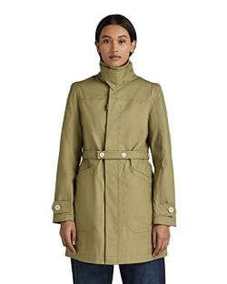 G-STAR RAW Damen Slim Minor Trenchcoat, Grün (fresh army green D21015-A501-9822), L von G-STAR RAW