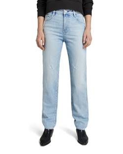 G-STAR RAW Damen Viktoria High Straight Jeans, Blau (sun faded mirage blue D23959-D503-G316), 31W / 34L von G-STAR RAW