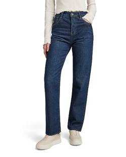 G-STAR RAW Damen Viktoria High Straight Jeans, Blau (worn in aster blue D23959-D503-G115), 28W / 32L von G-STAR RAW