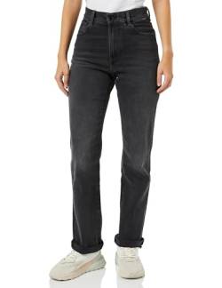 G-STAR RAW Damen Viktoria High Straight Jeans, Schwarz (worn in black moon D23959-B479-G108), 27W / 30L von G-STAR RAW