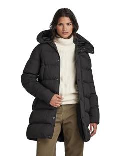 G-STAR RAW Damen Whistler Parka Puffer wmn, Schwarz (dk black D23535-D199-6484), XS von G-STAR RAW