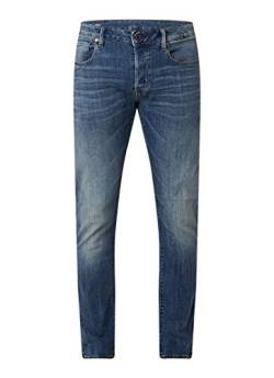 G-STAR RAW Herren 3301 Slim Jeans, Blau (vintage medium aged 51001-8968-2965), 34W / 32L von G-STAR RAW