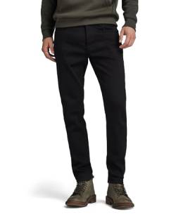 G-STAR RAW Herren 3301 Slim Jeans, Schwarz (pitch black 51001-B964-A810), 30W / 30L von G-STAR RAW