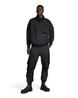 G-STAR RAW Herren 3D PM Cuffed Trainingshose, Schwarz (dk black D23672-D308-6484), 32 von G-STAR RAW