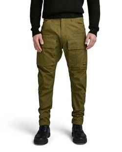 G-STAR RAW Herren 3D Regular Tapered Cargohose, Grün (dark olive D23636-D384-C744), 33W / 36L von G-STAR RAW