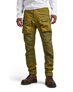 G-STAR RAW Herren 3D Regular Tapered Cargohose, Grün (smoke olive D19756-D384-B212), 32W / 34L von G-STAR RAW