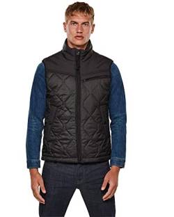 G-STAR RAW Herren Attacc Heatseal Quilted Weste, Schwarz (dk black D17563-C470-6484), M von G-STAR RAW