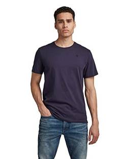 G-STAR RAW Herren Base-S T-Shirt, Blau (sartho blue D16411-336-6067), L von G-STAR RAW