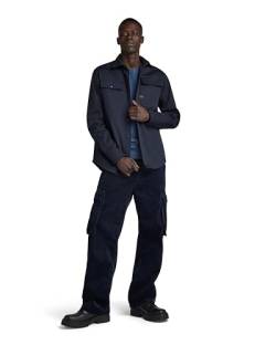 G-STAR RAW Herren CPO Regular Hemd, Blau (salute D23583-C900-C742), M von G-STAR RAW