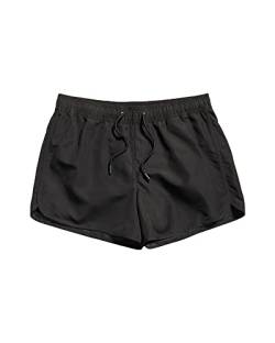 G-STAR RAW Herren Carnic Solid Badeshorts, Schwarz (dk black D22961-A505-6484), XL von G-STAR RAW