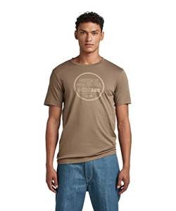 G-STAR RAW Herren Chest Graphic Slim T-Shirt, Braun (deep walnut D23159-336-B743), L von G-STAR RAW