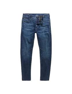 G-STAR RAW Herren D-Staq 3D Slim Jeans, Blau (worn in himalayan blue D05385-C051-G122), 32W / 30L von G-STAR RAW