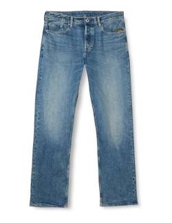G-STAR RAW Herren Dakota Regular Straight Jeans, Blau (faded monsoon D23691-D498-G564), 34W / 36L von G-STAR RAW