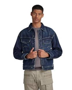 G-STAR RAW Herren Dakota Selvedge Jacke, Blau (worn in himalayan blue D23593-D317-G122), L von G-STAR RAW