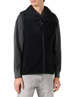 G-STAR RAW Herren Dast Shearling Knitted Weste, Schwarz (dk black D22534-C560-6484), L von G-STAR RAW