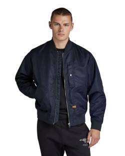 G-STAR RAW Herren Deck Bomber Jacke, Blau (salute D24754-C143-C742), L von G-STAR RAW