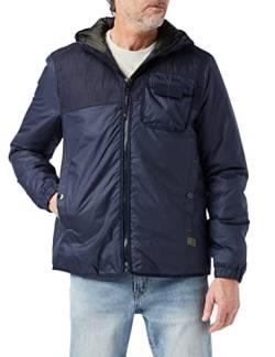 G-STAR RAW Herren Denim Mix Padded Jacke, Blau (sartho blue D20119-B577-6067), M von G-STAR RAW